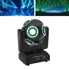 8-Head Moving Light, LED Moving Head Light, RGBW DJ Rotating Light