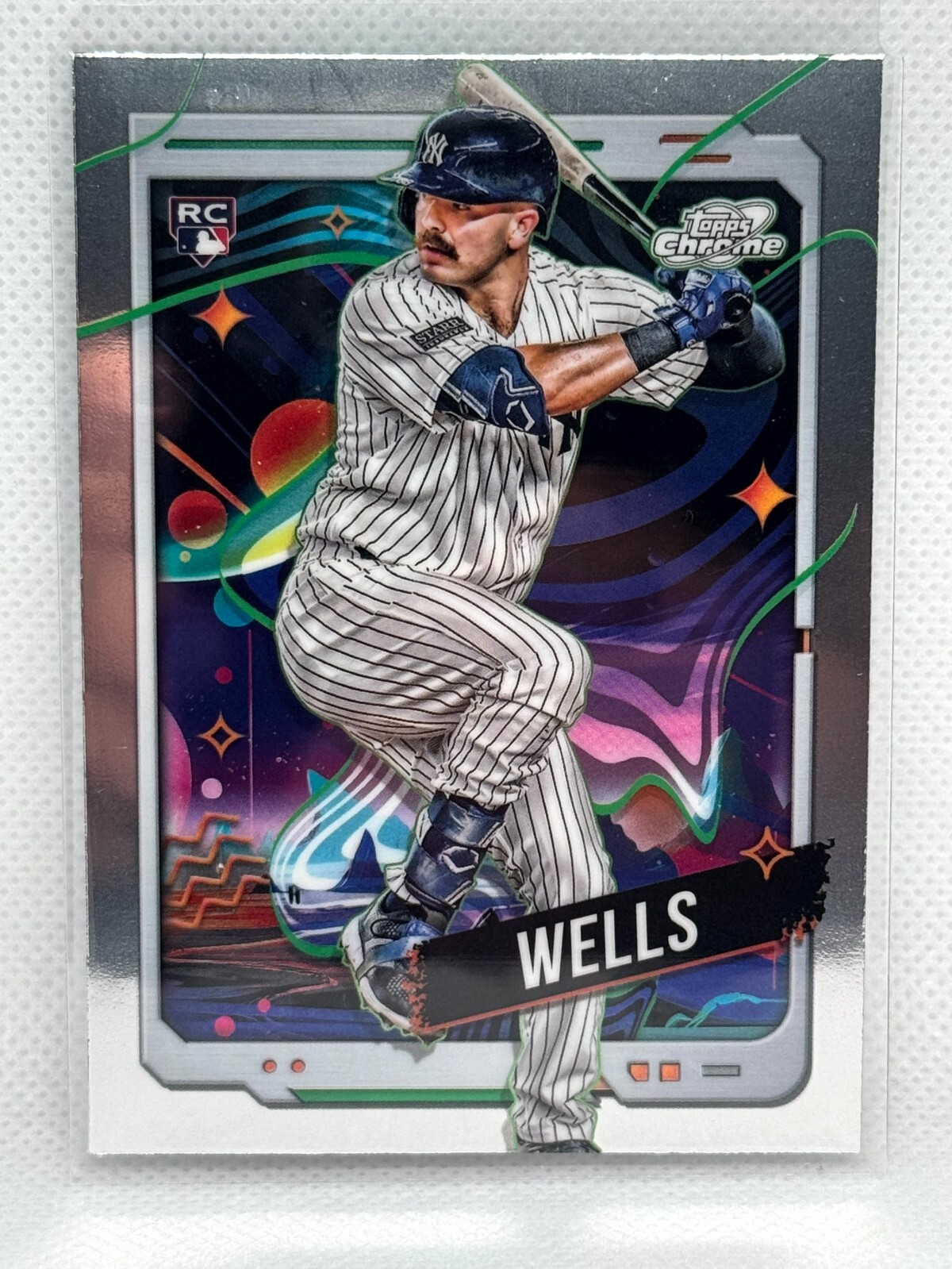 2024 TOPPS COSMIC CHROME AUSTIN WELLS RC #88 YANKEES