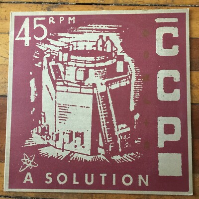 CCP    A Solution 1987 King Records    TYPE 4T Vinyl 12''