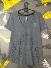 Great Britain Jersey Olympic Games Shirt Gray 2018 Adidas Woman Size L ig93