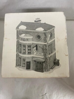 Dept 56 Heritage Village #58017 Dicken's King's Road Post Office w