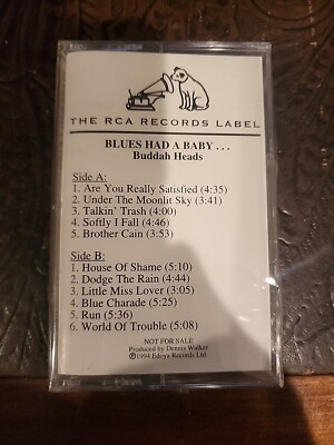 Blues Had a Baby by Buddah Heads RCA Sealed Promo Cassette