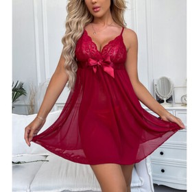 Women's Sexy-Lingerie Babydoll G-string Sleepwear Underwear Lace Dress Nightwear