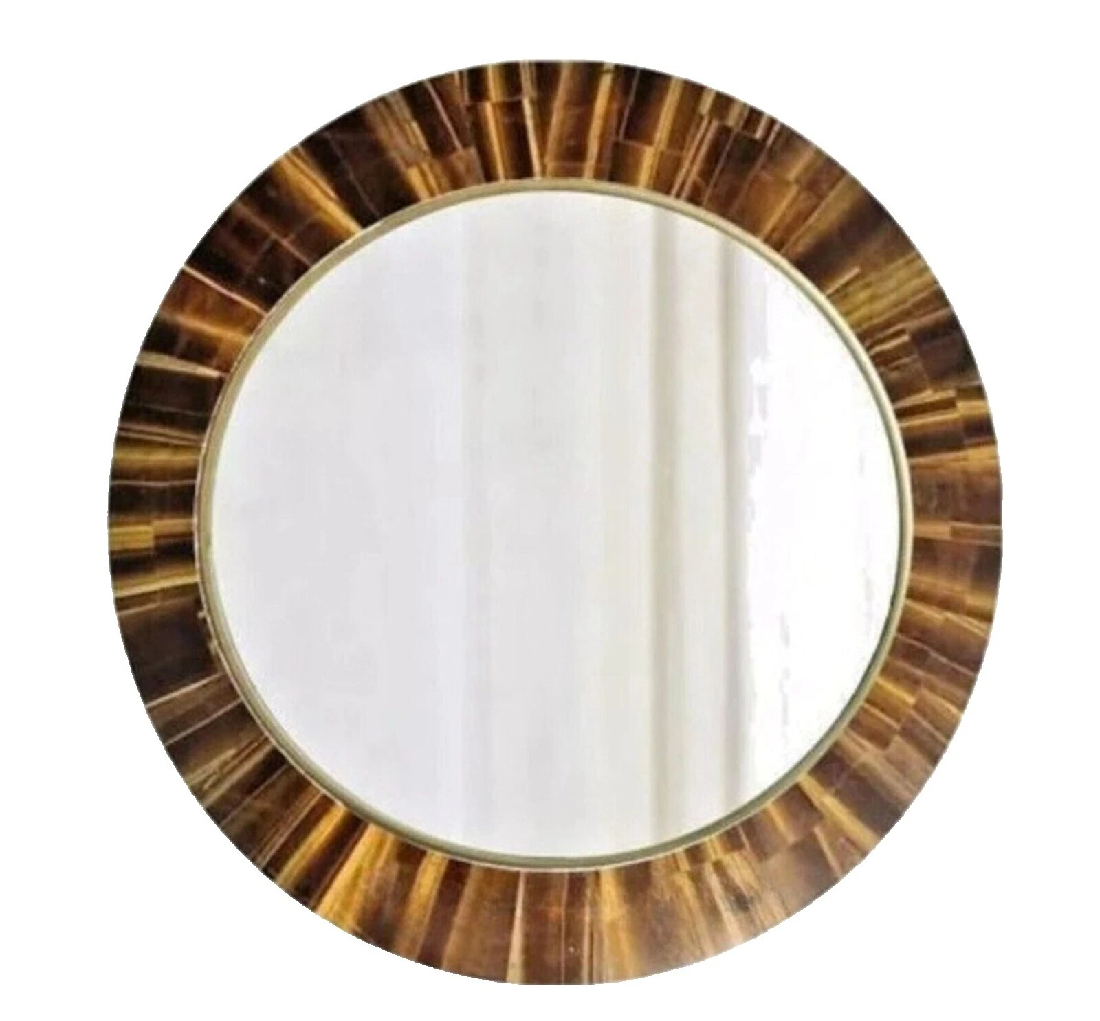 Glass Frame Round Vanity/Tabletop Mirror Home Décor Mirrors