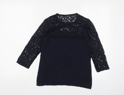 Jaeger Damen Pullover Pulli blau, Größe S