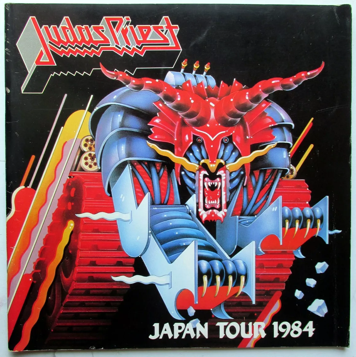 JUDAS PRIEST 1984 JAPAN LARGE TOUR BOOK 36 PAGES UNIQUE PICS heavy metal