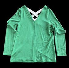 LILLY PULITZER Luxletic Areli Pullover NWT 98 Size Small Agave Green