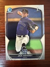2023 Bowman Draft - Chrome #BDC-29 Jack Mahoney (RC) Rockies