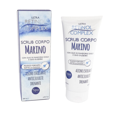 RETINOL COMPLEX MARINE BODY SCRUB ANTI-CELLULITE DRAINIEREND JOJOBAÖL - 200ML