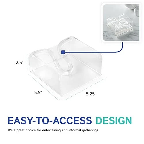 Huang Acrylic Napkin Holder - Thumbnail 5