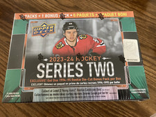 CONNOR BEDARD 2023-24 Upper Deck NHL Ser 2 Hockey Mega Box 6 PACKS + 1 Bonus RDC