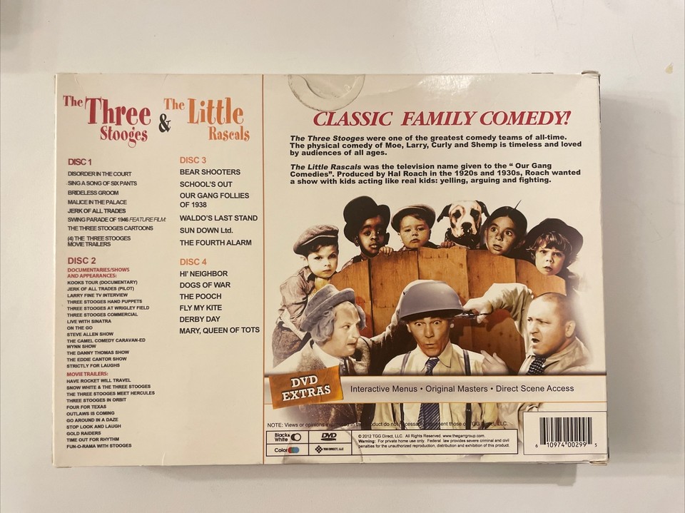 Ultimate Collectors Edition The Three Stooges & The Little Rascals ...