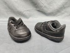 Nike Force 1 Crib CB Sneakers Slip-On Black Toddlers Size 3 NEW IN BOX