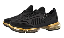 LUXURY PRADA CLOUDBUST AIR SNEAKERS SHOES 2EG298 BLACK NEW
