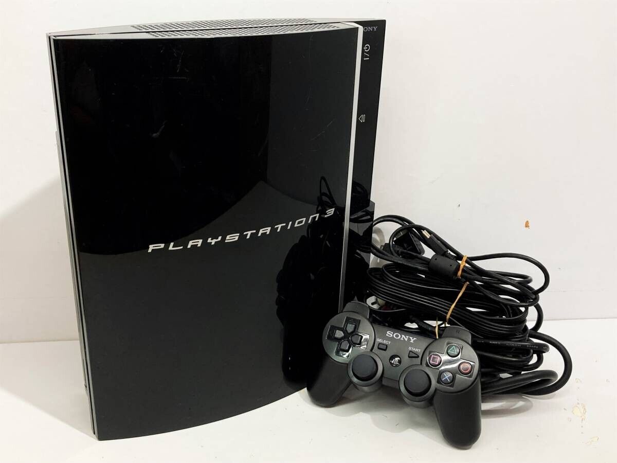 PLAYSTATION 3 (40GB) PS3 sony Clear black CECHH00 japan