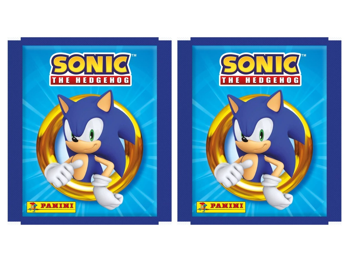 Lot of (2) 2024 Panini Sonic The Hedgehog Choose Your Team Sticker
