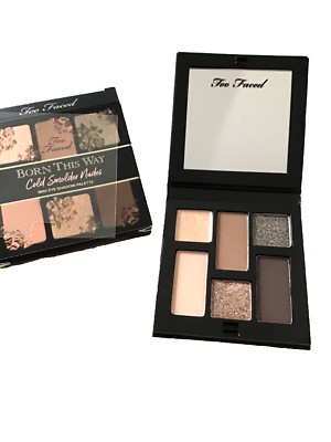 Too Faced Born This Way Cold Smolder Nudes Mini Eye Shadow Palette New In Box