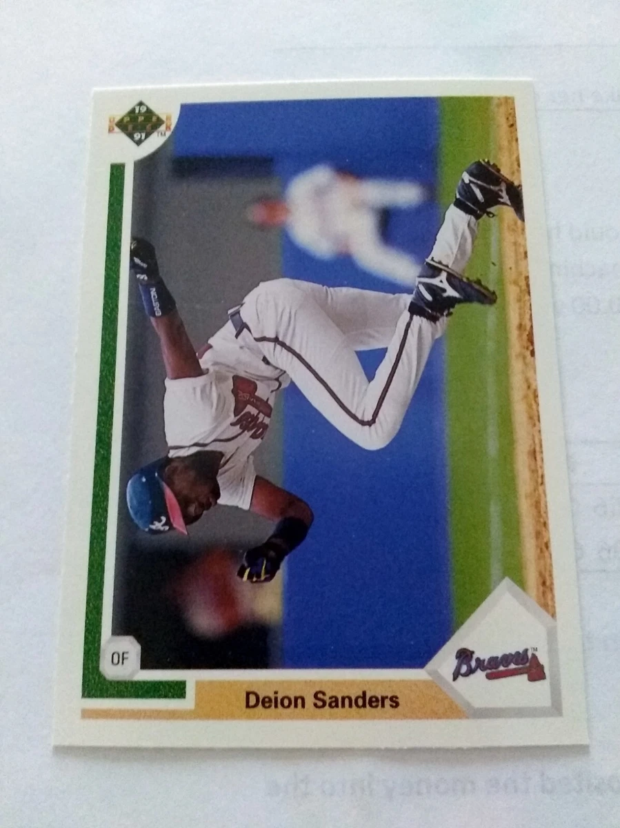 DEION SANDERS 1991 UPPERDECK 743
