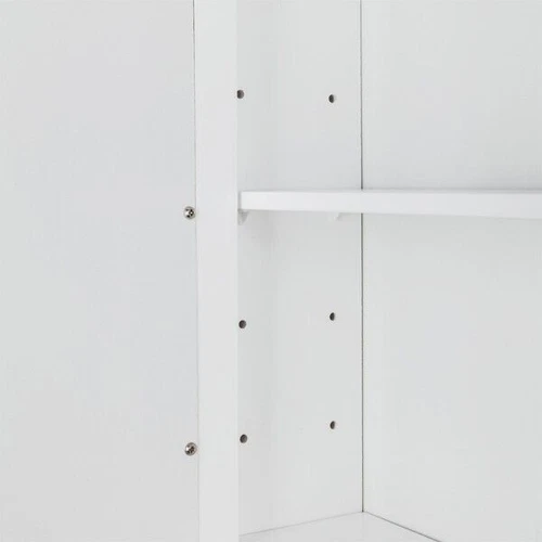 Single Door Mirror Indoor Bathroom Wall Mounted Cabinet Shelf White High Quality - Picture 10 of 11
