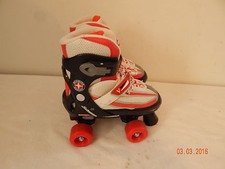 Schwinn Youth roller skates Red white Black Adjustable size 1-4 Boys Girls