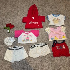 Build a Bear Clothing LOT - Boxers Shirts Hoodie Tops Roses High School Musical