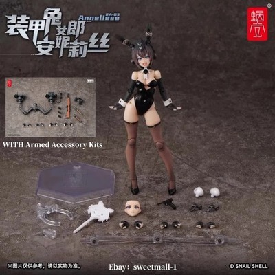 SNAIL SHELL RA-03 Anneliese 1/12 Mobile Suit Girl Action Figure W/Accessory Kits