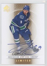 2012-13 SP Authentic Auto Zack Kassian #61 Auto 0j2b
