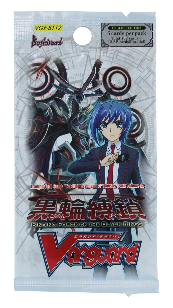 Cardfight!!! Vanguard TCG Sealed Collectible Card Game Packs for