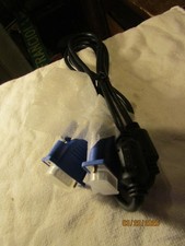 4ft 15 Pin Serial Male to Male Computer Cable NOS