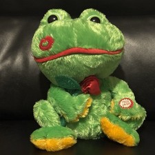 DAN DEE Animated Singing Dance Light Plush 8" Frog Everlasting Love Valentines
