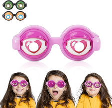 Pink Googly Eye Glasses with Eyes on Them Funny Sunglasses for Adults Funny Glas