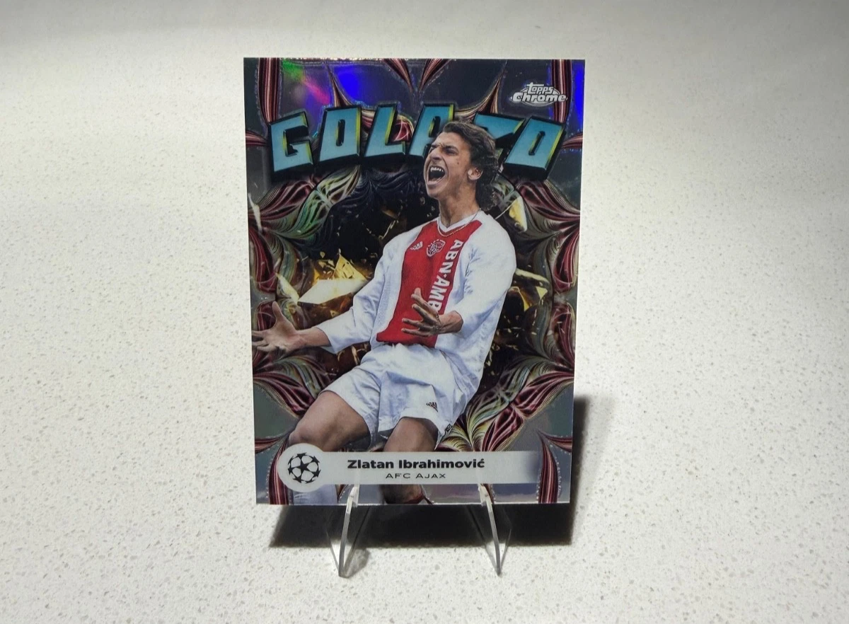Zlatan Ibrahimovic Karte 96/99 Topps Champions League (Neu (gemäss Zlatan Ibrahimovic Karte 96/99 Topps Champions League (Neu (gemäss