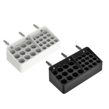 Battery Dispenser Holder for 12AA and 16AAA Storage Space Saving Wall Mountable