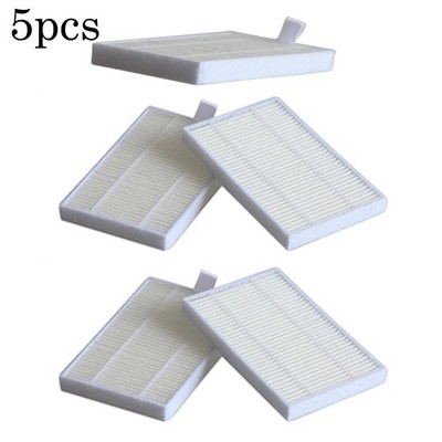 5x Filter Für REDMOND RV-R650S Roboter Staubsauger Ersatzteile Waschbar