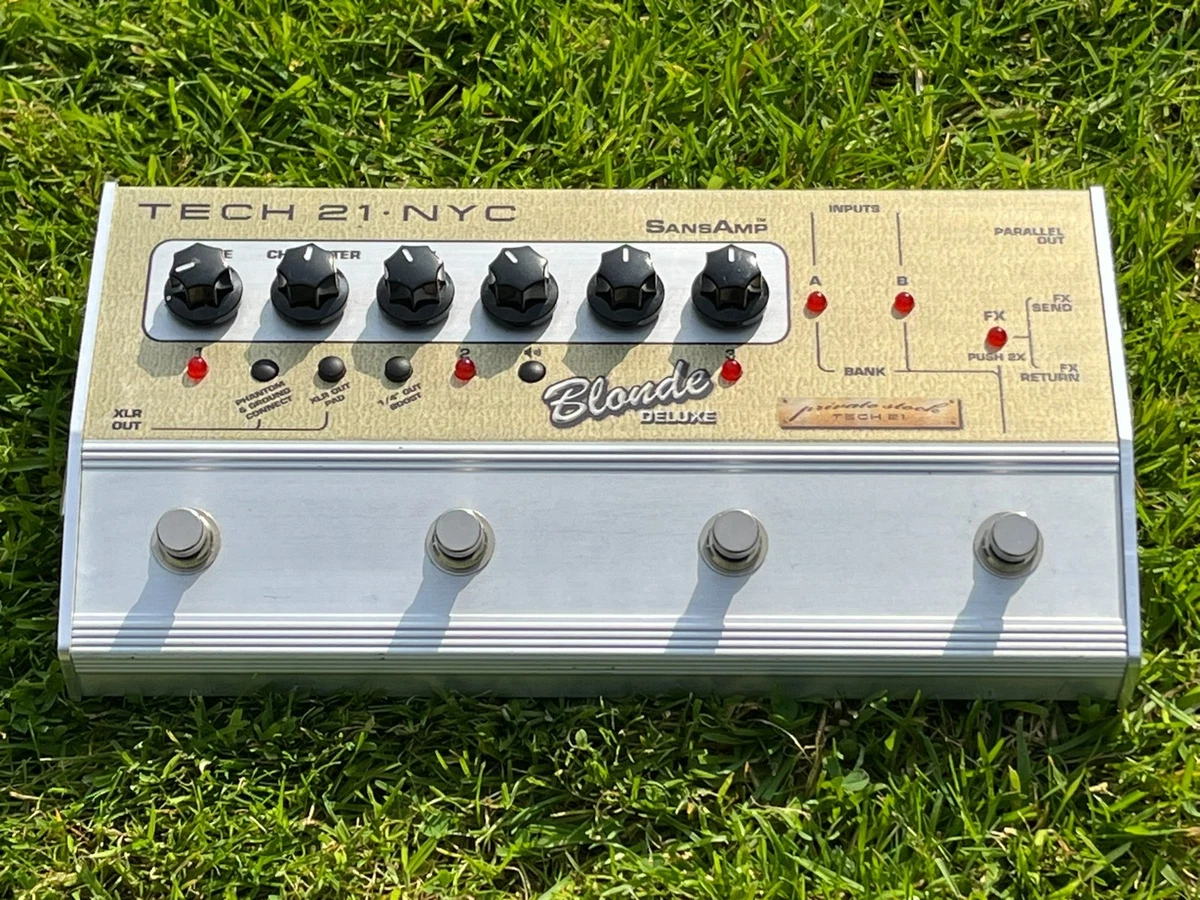 ギター Tech21 sansamp Blonde USED TECH21 Sansamp Blonde（中古）【楽器検索デジマート】