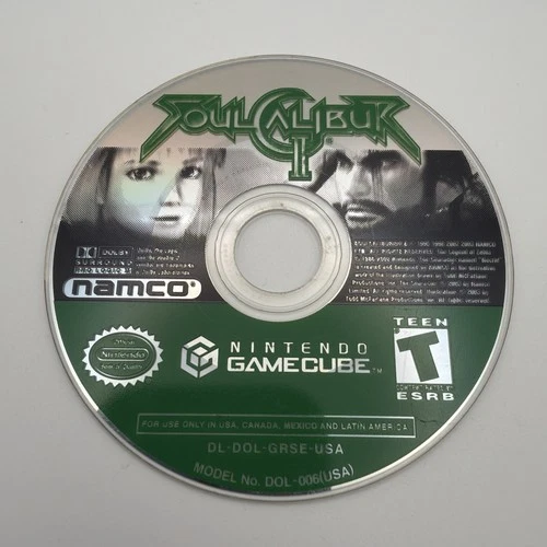 Soul Calibur 2 GameCube Tested Disc Only Fast Shipping