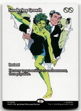 Sundering Growth (Borderless) #95 NM Marvel Universe Eternal-Legal MAR Magic MTG