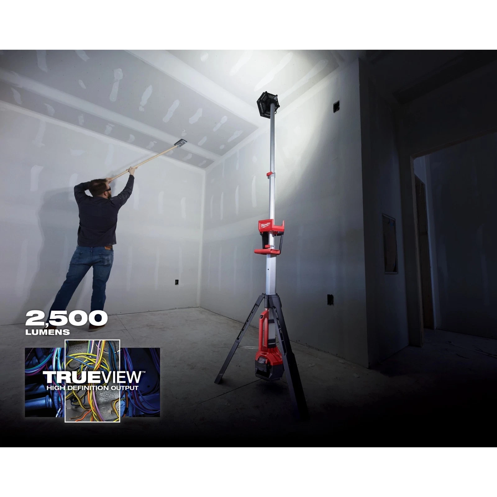 Milwaukee Tower Light Setup