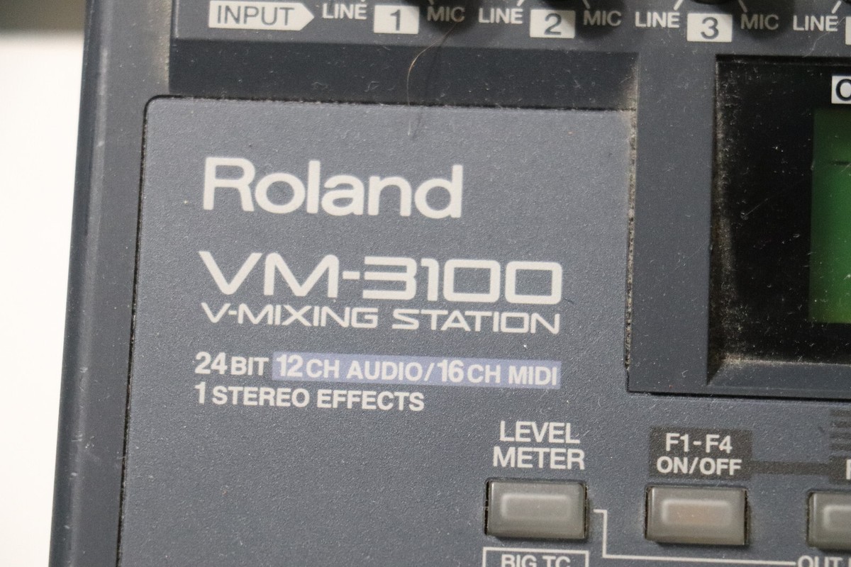 Roland VM-3100 V-Mixing Station 24 Bit 12 Channel Audio 16 MIDI