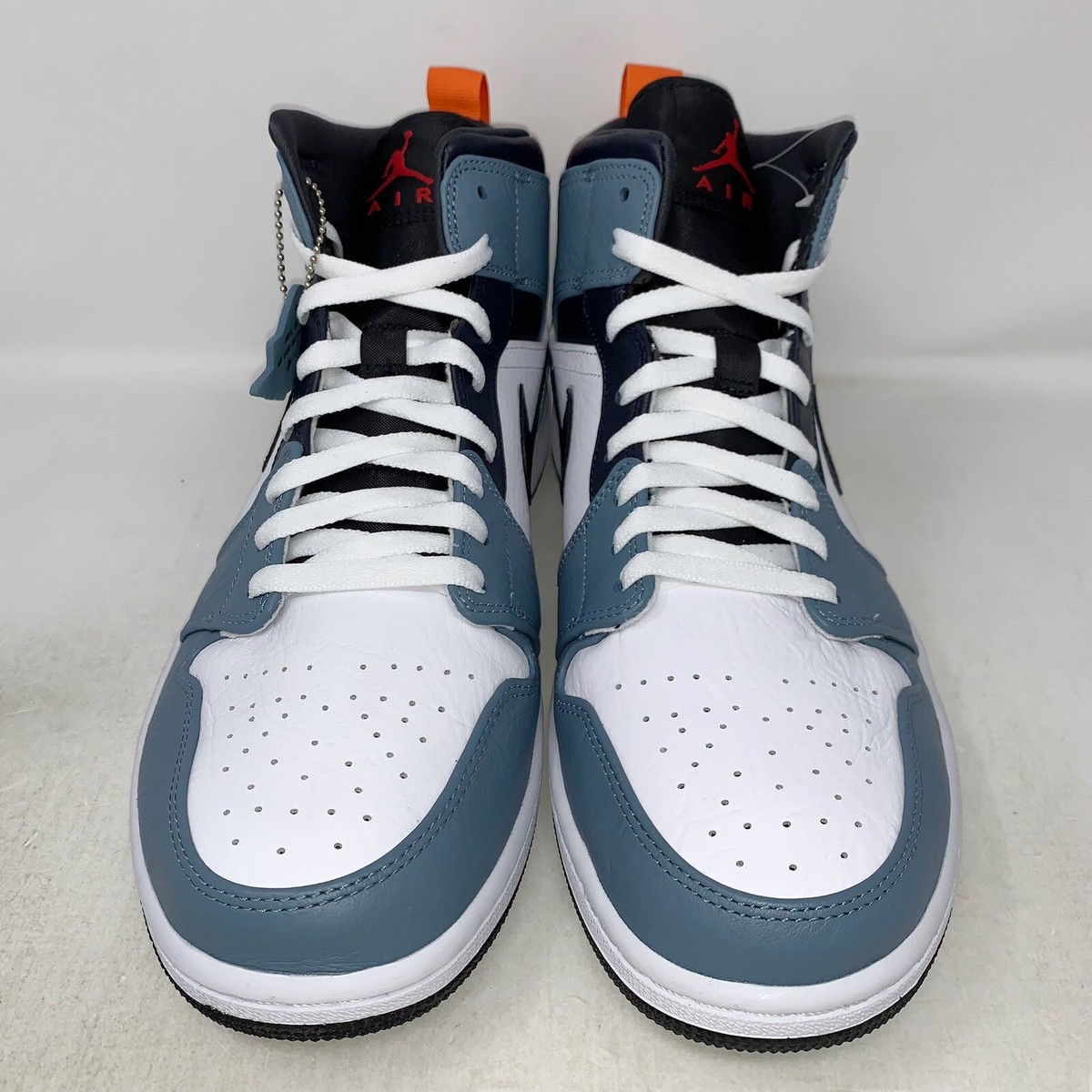 Air Jordan 1 Mid Fearless Facetasm Blue Sneaker, Size 18 Air Jordan 1 Mid Fearless Facetasm Blue Sneaker, Size 18