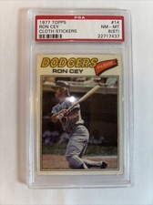 1977 Topps - #50 Ron Cey PSA 8