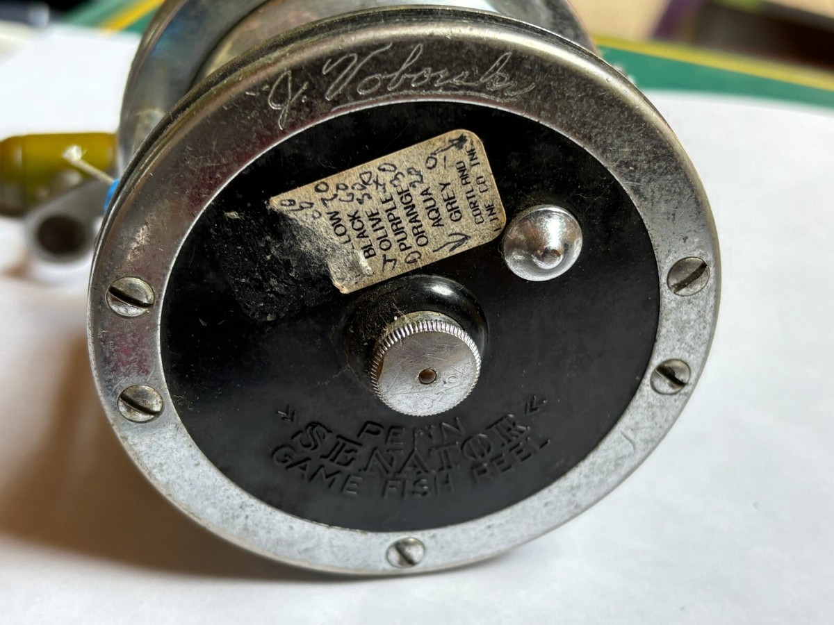 Vintage Fishing Reel Penn Senator 2/0 | eBay