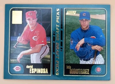 David ESPINOSA Luis MONTANEZ Employees Exclusive Parallel Rookie Card 2001 Topps