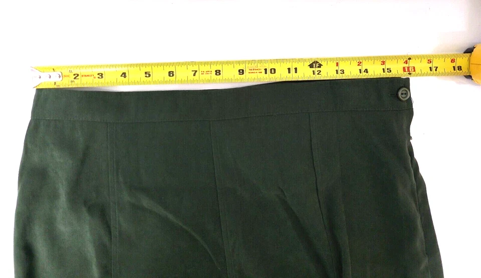 Falda informal Nikki para mujer talla 10 verde corneado Foto 3 de 4