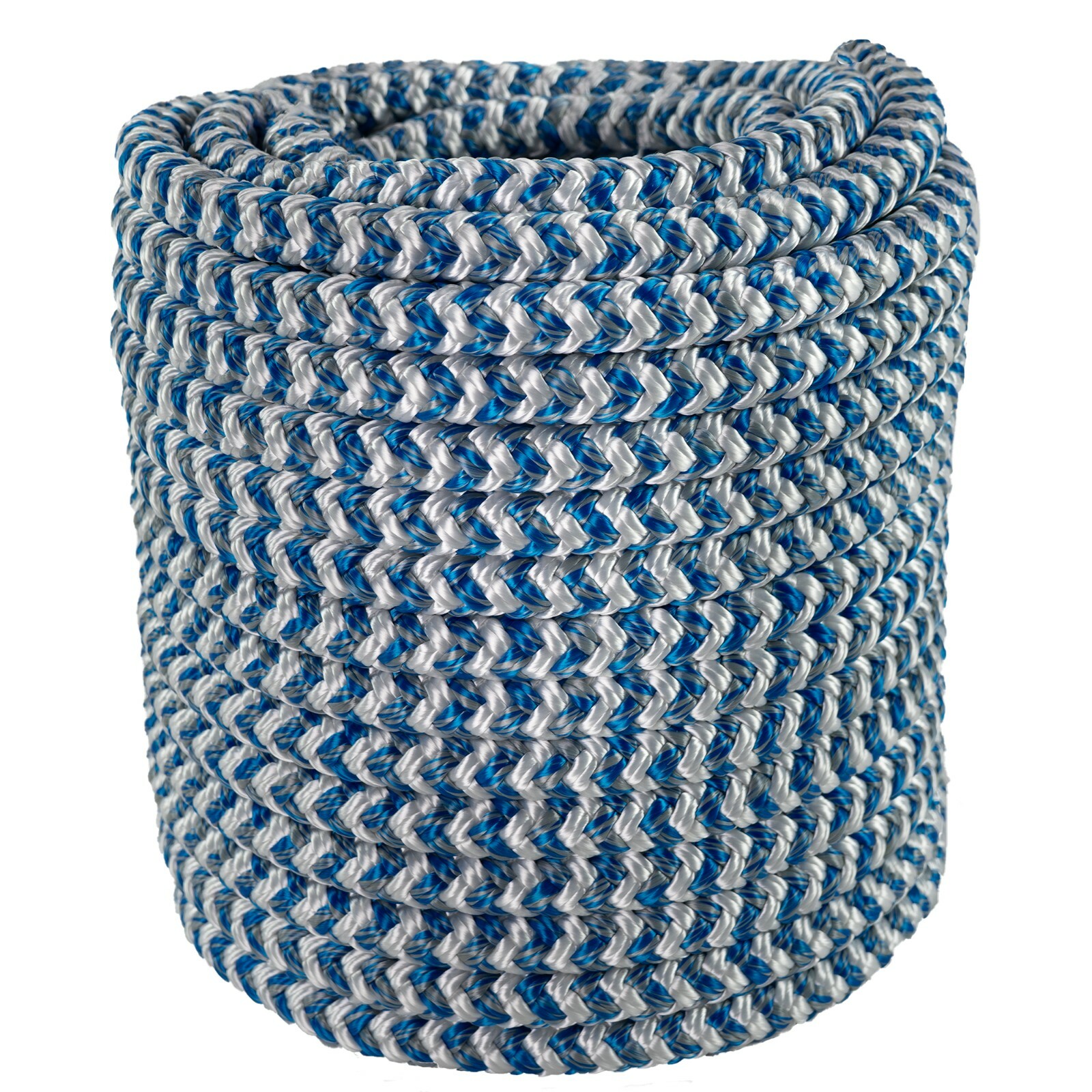 3/4" x 120' Strongest Arborist Bull Rope Tree Rigging Double Carrier