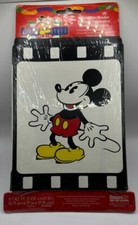 Vintage Disney Mickey For Kids Decorative Wall Paper Border New - 5 yd. White