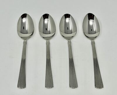 Reed & Barton Highbridge Set of 4 Teaspoons 18/10 Stainless 6 3/8''
