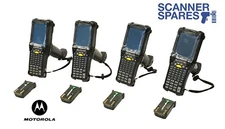 🔥 LOT OF 4 Motorola Symbol MC9090-GJ0HBEGA2WR LORAX Long 1D CE Barcode Scanner