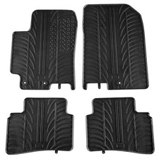Alfombrillas de goma para auto Kia Rio 2018-2024 para todo tipo de clima forros de auto resistentes