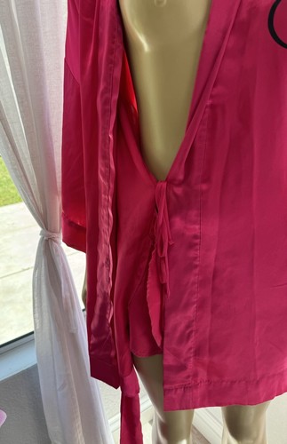 RARE Victorias Secret FASHION SHOW 2011 Wrap Robe Kimono BLING HARD TO FIND OS - Picture 6 of 11